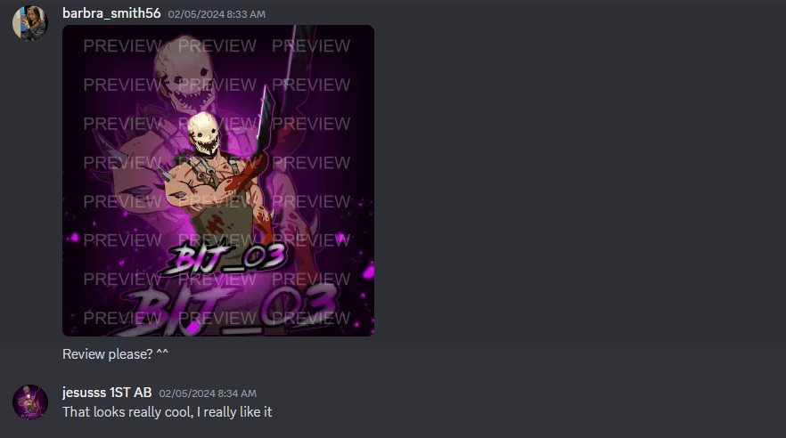 Here is my recent client's review ❤️
Contact me if you want some designs for yourself in a very reasonable prices!

 #Logo #LogoDesign #logos #twitchstreamer #StreamerCommunity #DesignSales #artwork #DeadbyDaylight