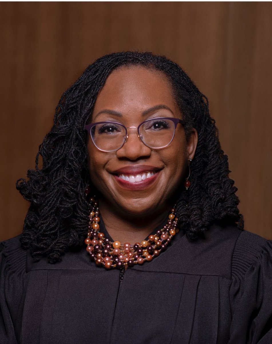 I’ve been thinking about Ketanji Brown Jackson recently. Here’s this brilliant dedicated Justice, with a stellar record who was appointed to the highest court in the land only to find out that it’s chock full of biased fools with no moral code. ☹️ She deserves better, so do we.