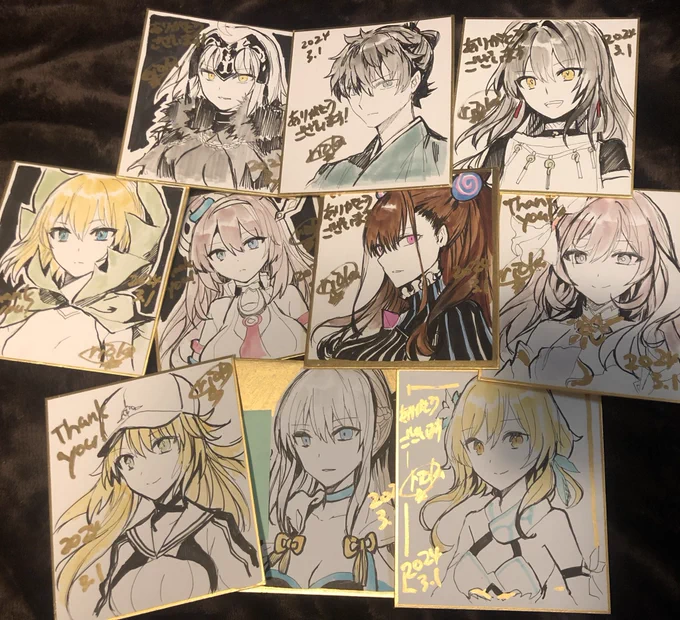 お仕事とイベントなどお知らせ!|rioka|pixivFANBOX https://t.co/3DtxVb3cUm 

✨✨記事に色紙まとめました!!✨✨
FANBOXは無料記事メインで、同人イベント詳細など長めの文章も書いているのでよかったらフォローしてくださいね! 