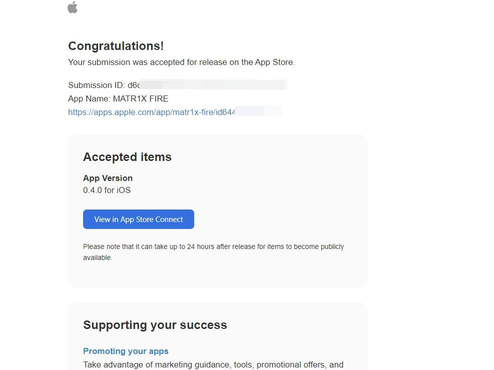 iOS approval confirmed. 

See ya there next time👀