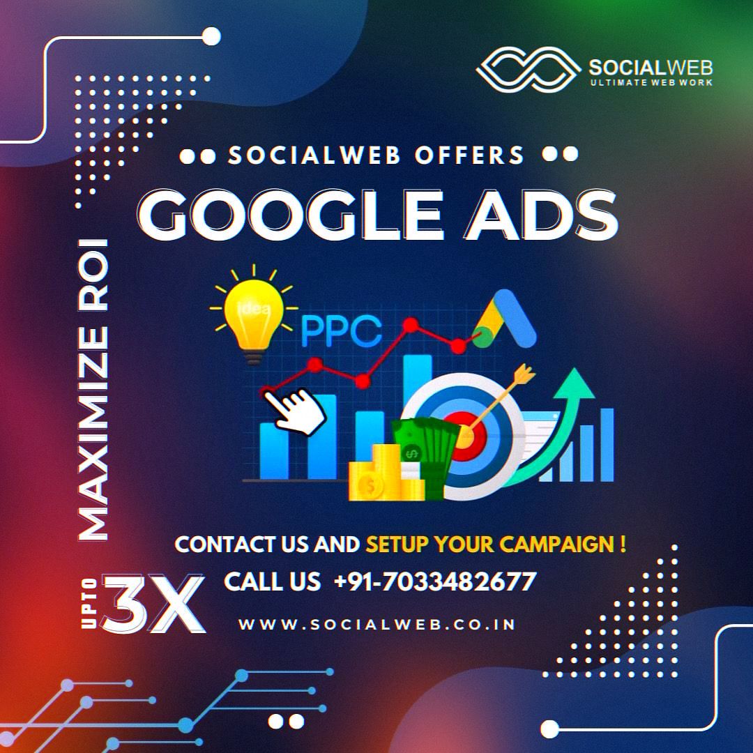 📈 Unlock unparalleled digital growth with SocialWeb's comprehensive Digital Marketing services, powered by Google Ads! Here's why partnering with us is your key to success . #socialweb #googleadsexperts #adssetup