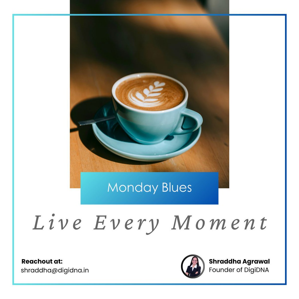 I've never quite understood the hype around Monday Blues. Life isn't meant to be lived only on weekends, let's redefine the way we view Mondays and celebrate the journey of life, one day at a time. 🌟

#MondayMotivation #NewOpportunities #Growth #EverydayIsNew #DigiTalks