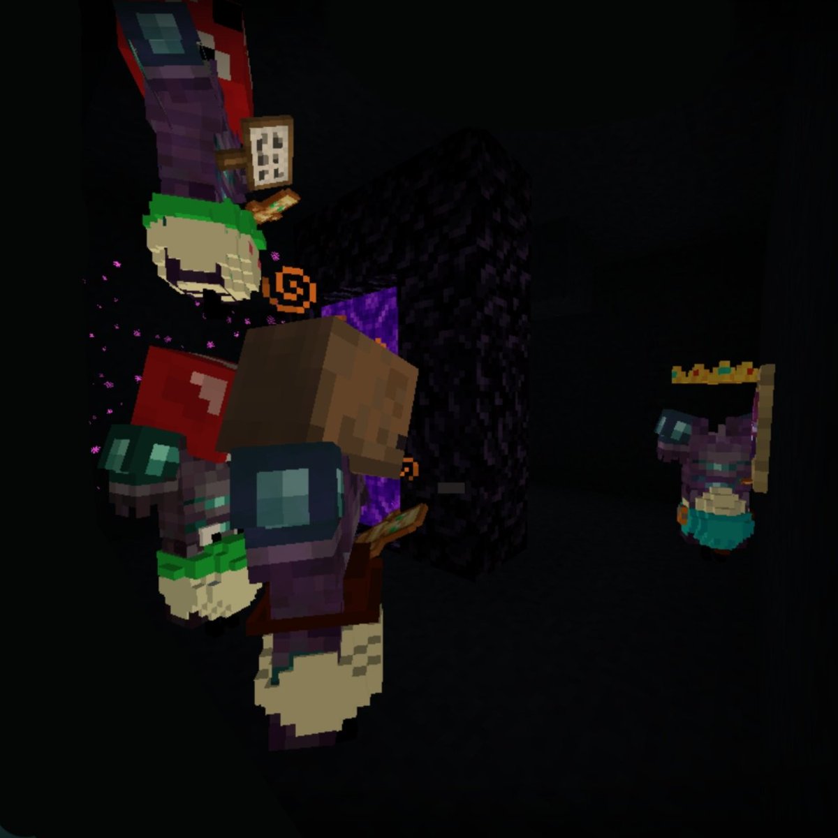 Obscuresmp's tweet photo. something was happening  👀 https://t.co/UjKpSfvO2I