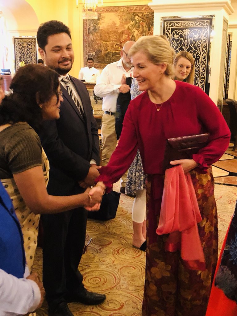 Happy birthday @Varunmali04 - sharing once again one of my favourite pictures of you with the then Countess of Wessex, now Duchess of Edinburgh. Has been awaome watching you grow and shine. Keep being a legend - now you are a daddy too!