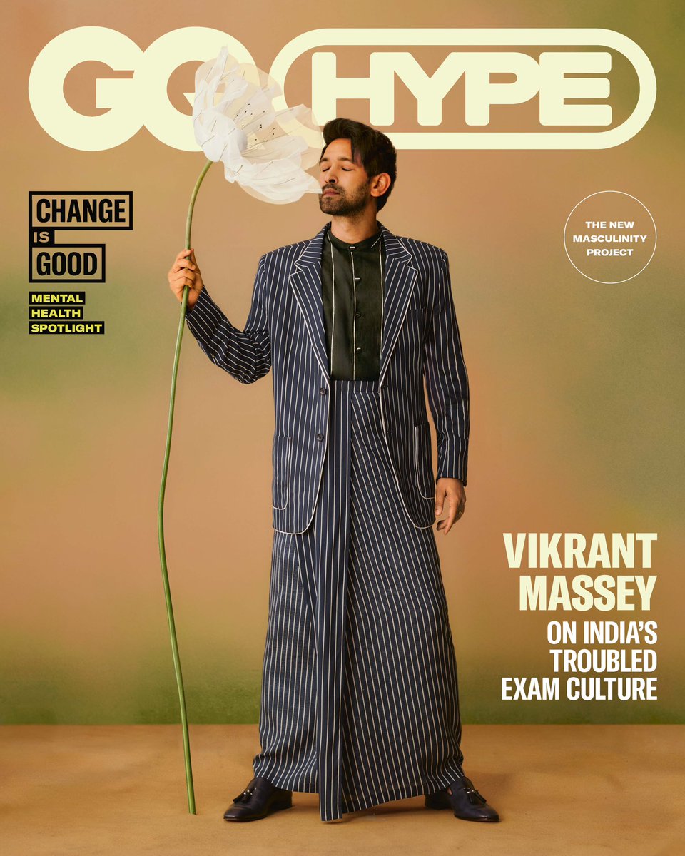 gqindia's tweet photo. As part of GQ's global #ChangelsGood campaign, 12th Fail's #VikrantMassey, spotlights the #MentalHealth challenges faced by Indian students β in the context of ultra-competitive exams, and the culture around it.
Read his exclusive #GQHype interview: https://t.co/98npUhgyMm https://t.co/qeiZ046cpM
