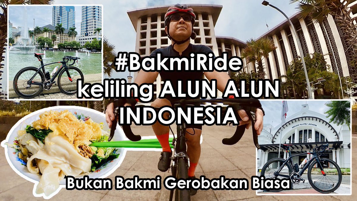 Bakmi_Cyclist's tweet photo. Kawasan Medan Merdeka adalah Alun Alun Indonesia. Silahkan tonton videonya di sini: https://t.co/jEZbX5Wd1Y and thank you for your support! π
#bakmicyclist #gowes #cycling #cyclists #bakmiride #jakarta #medan #mereka #istiqlal #istana #alunalun #kementerian #monas #monumen https://t.co/2Drur2PQ7Y