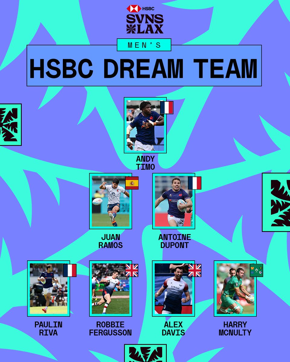 Your @HSBC_Sport Dream Teams for #HSBCSVNSLAX 🔥 #HSBCSVNS