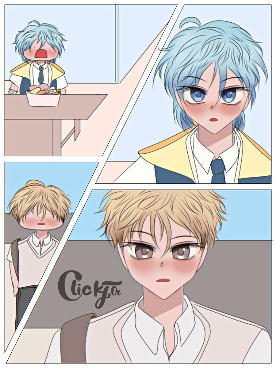 clickf0x's tweet image. New OC&apos;s 🌊🌤️
(Konsepnya; lagi mam seblak)

#ocsart #originalcharacter 
#Fox_Ocs #myart