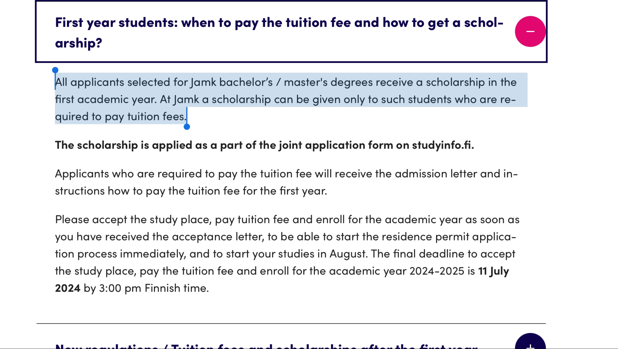 Dr. SYLVIE WATIKUM on X: “STUDY FOR FREE FOR BACHELOR STUDENTS TO