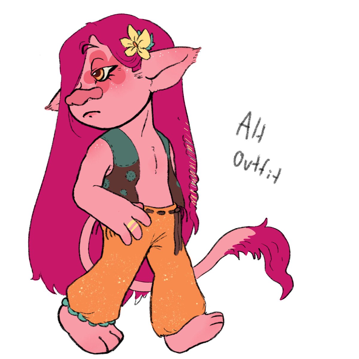 Dropping my boy in the wild for all to see! 

#DreamWorksTrolls #trollsoc #trollsona #trollsfanart