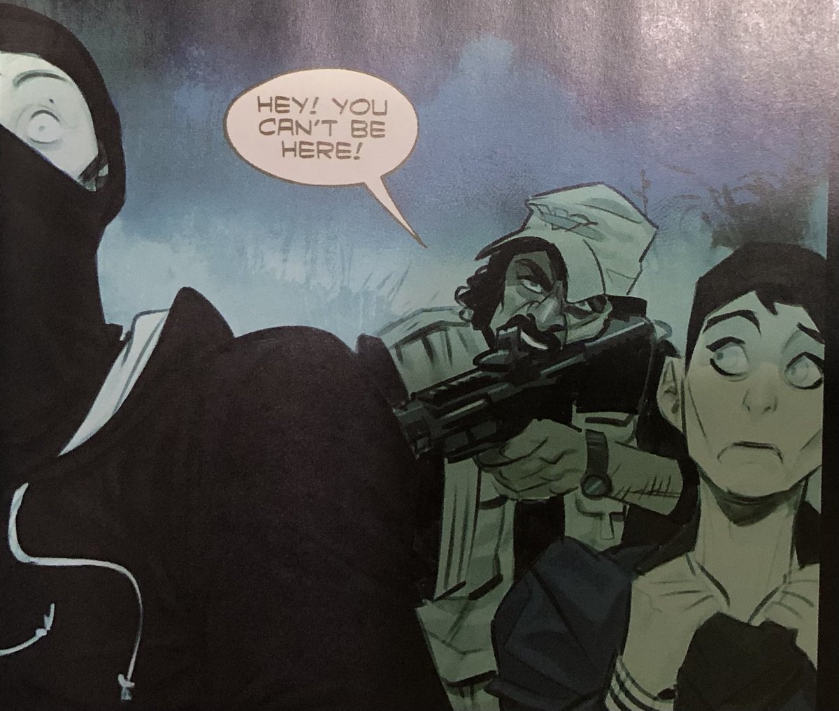 MeanwhileATP's tweet photo. #comics2024 45
Pine &amp; Merrimac No. 2 by #KyleStarks #FranGalan @droog811 from @boomstudios 
The mystery continues and $#!+’s gonna get real next issue.
@DoctorStayPuft @artnerrd https://t.co/Pc2YMohp7P
