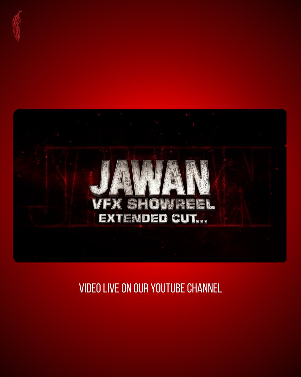 Presenting the high octane 'Extended Cut' Jawan VFX Showreel. 🔥💥🌶️🌟

Explore the intricate processes &amp; behind the scenes, from breathtaking sequences to revolutionary techniques. Join us as we illuminate the visual storytelling with an in-depth unprecedented access to Jawan's