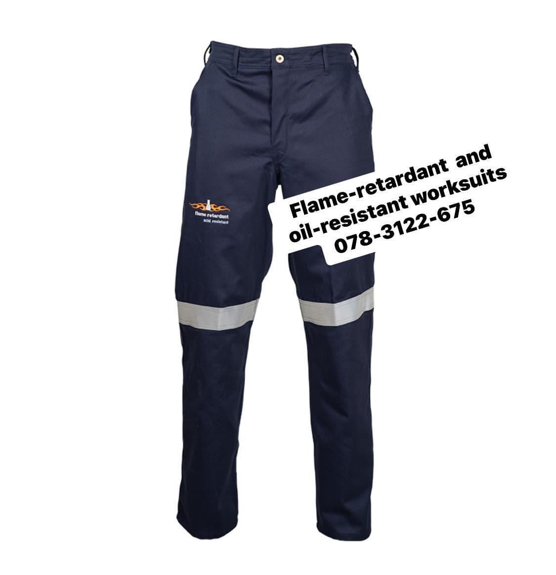 Agric_young's tweet photo. Flame-retardant and oil-resistant worksuits are available for only R560, free everywhere in South Africa. It is also comfort and breathable with dual function (Flame Acid and Acid Repellent properties) Send a WhatsApp message to 0783122675 to order.
#worksuits #ppe #safety #work https://t.co/X5OHIhRrsI