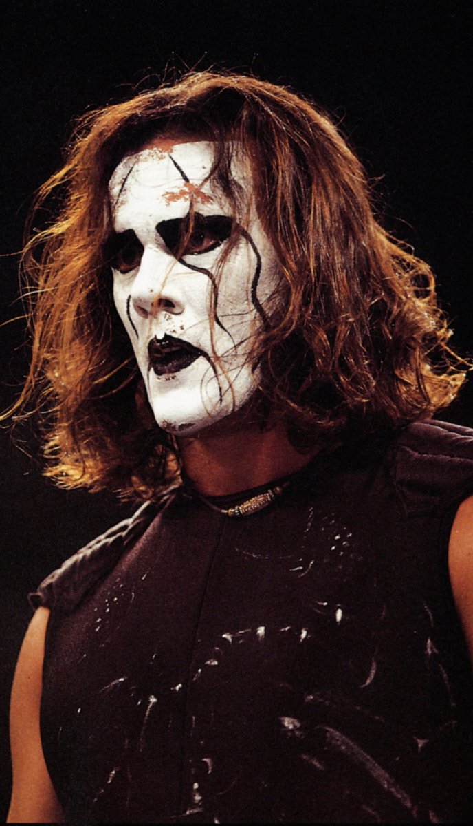 omarTH3DON's tweet photo. My earliest memories in life was watching WCW Monday Nitro with my dad when I was like 2-3 years old.

The first heroes I ever had were Sting and Rey Mysterio Jr. What a career it's been for an absolute icon. 

Get your flowers. Roll the credits.

#ThankYouSting 🦂 https://t.co/KfY5xdvcFr