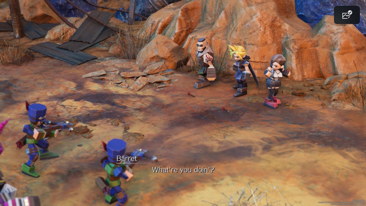 LTgaming14's tweet photo. Always love these polygon model #ffvii #ffviirebirth #finalfantasyvii #finalfantasyviirebirth https://t.co/wFu4IchAaJ