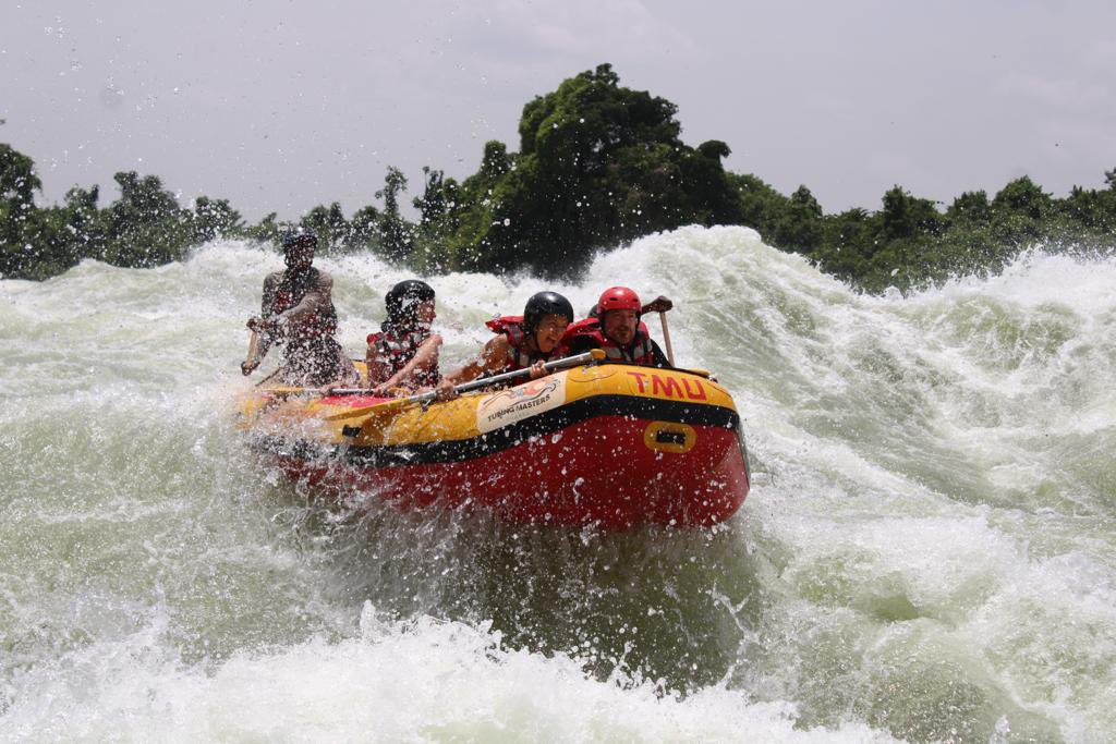 tmurafting's tweet photo. Can't handle the office chair anymore? Get your paddle on with TMU!
#ExploreUganda https://t.co/w8DOwTUDhH