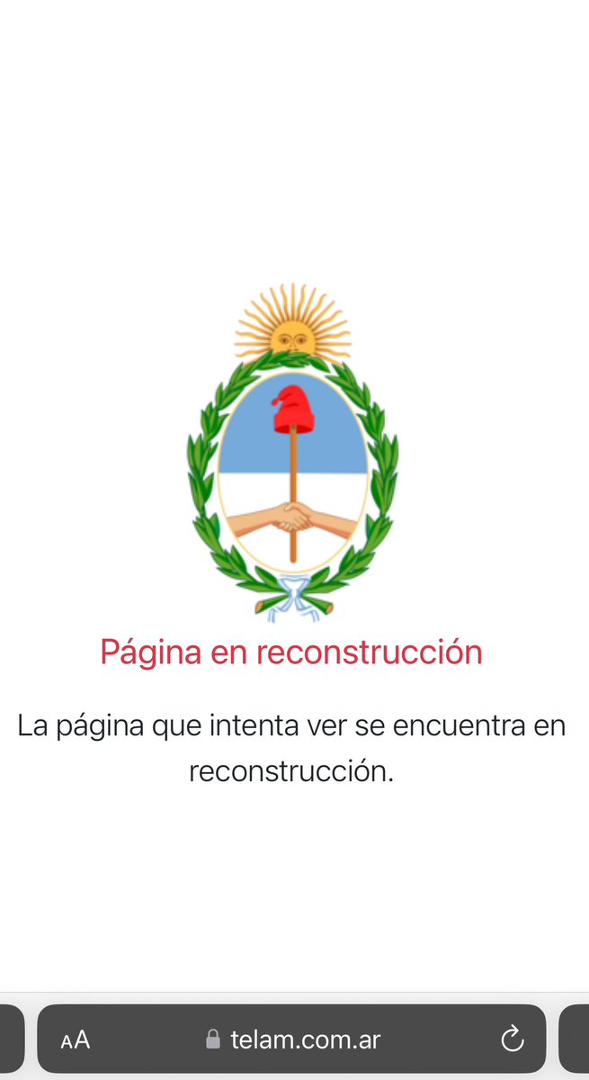 alegriacuba's tweet photo. DIFUNDAN URGENTE: Nos acaban de dispensar por 7 días con un mail , nos bajaron la web y cercaron los edificios de @AgenciaTelam Ataque a la libertad de prensa en democracia (?) #telamsedefiende #telam https://t.co/DnzFc6DWNn
