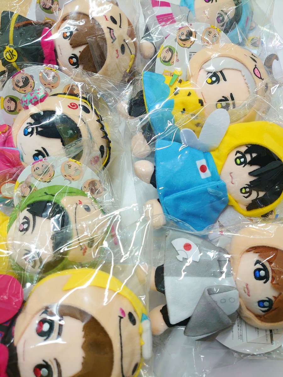 ぬいぐるみ hii HeySɑyJUMP 15th Anniversaryぬいぐるみ全員分入荷です！他にも「PULL