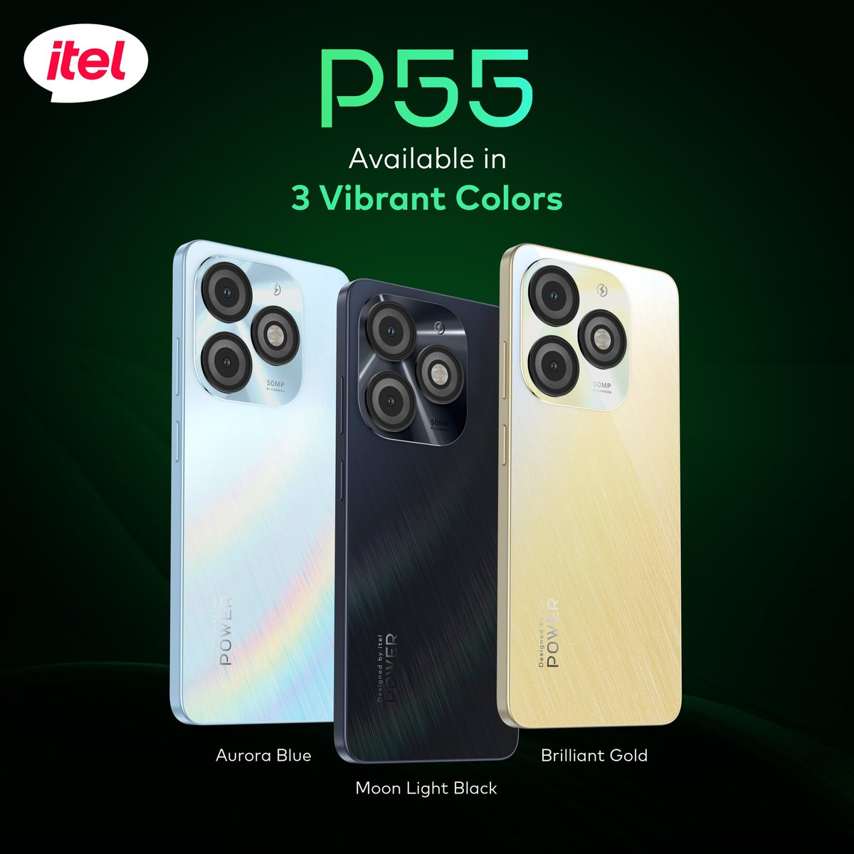itel_india's tweet image. Experience unparalleled performance with the itel P55 Smartphone! India's first smartphone with 24GB RAM and 128GB ROM, available in three vibrant colors. Grab yours today!
Know More -  bit.ly/3UzQzKJ
#itel #P55 #itelP55