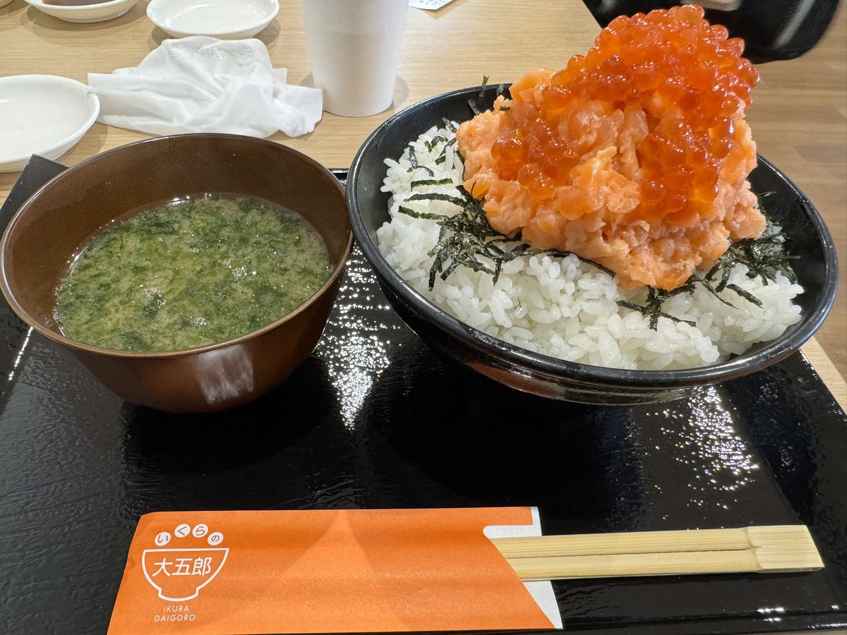 いわき・ら・ら・ミュウにある
いくらの大五郎で
トロサーモンいくら丼3丁目を喰らう