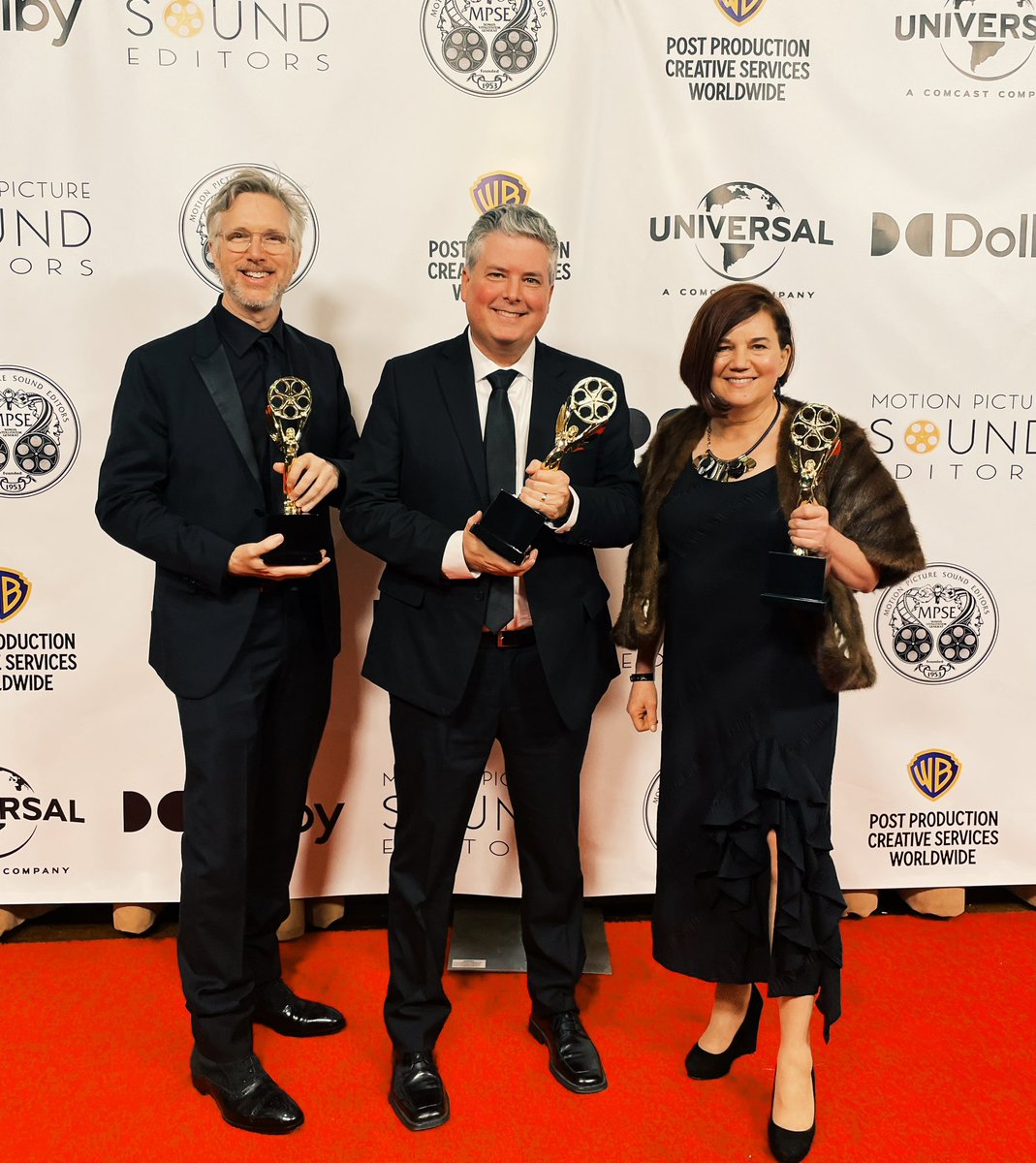 Skywalker Sound (@skywalkersound) on Twitter photo Matthew Wood, <a href="/DavidWCollins/">David W. Collins</a>, and Andrea Gard are all smiles after their Golden Reel Award-win tonight for Outstanding Achievement in Sound Editing - Broadcast Animation on #StarWars: The Bad Batch: “Faster”! Matthew Wood, <a href="/DavidWCollins/">David W. Collins</a>, and Andrea Gard are all smiles after their Golden Reel Award-win tonight for Outstanding Achievement in Sound Editing - Broadcast Animation on #StarWars: The Bad Batch: “Faster”!
