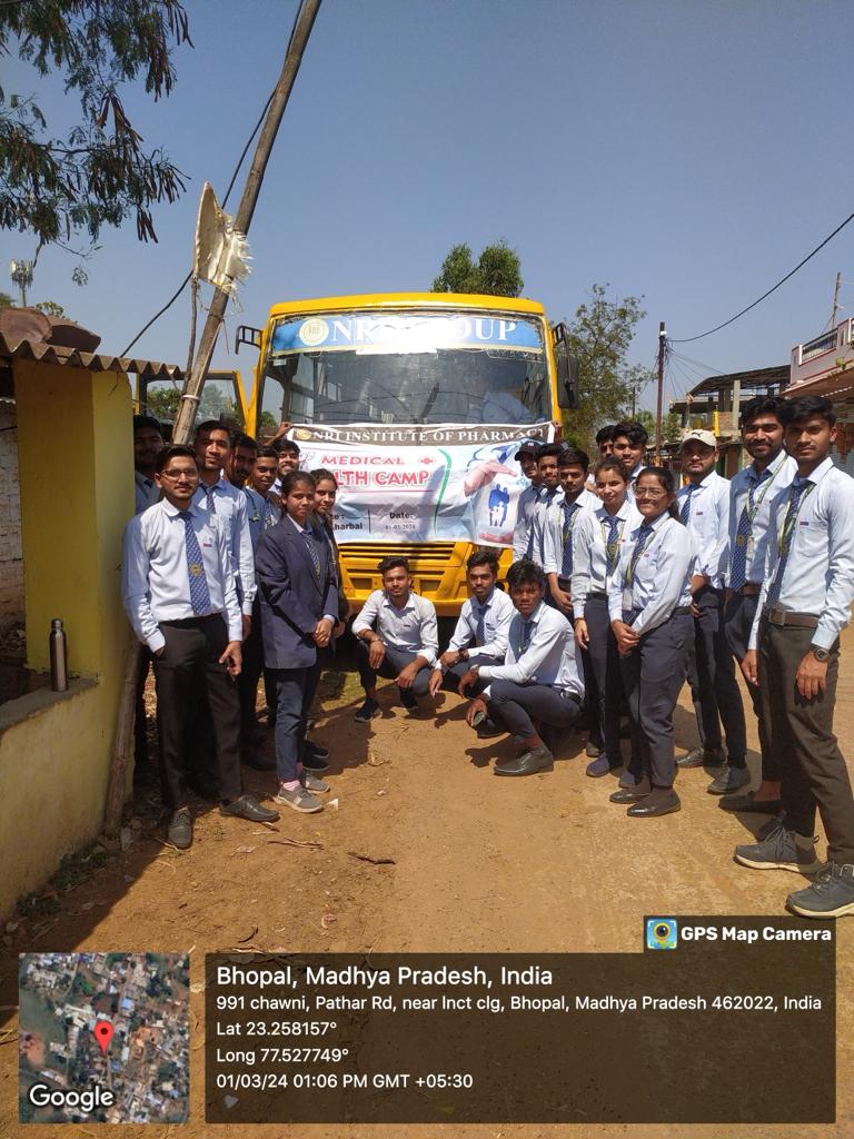 Medical Camp Organized by NRI Institute of Pharmacy (NIP) at Adampur Chhavni, Bhopal.

#PharmacyAdmissions #PharmacyAdmission #PharmaAdmissions #PharmaAdmission #Healthcare #Pharmacy #DPharma #BPharma #MPharma #PharmacyEducation #PharmacyCourses #PharmacyCareer