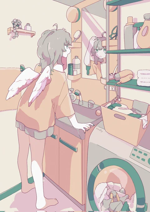 #皆知ってる感覚の絵あれ、昨日どこ置いたっけ 