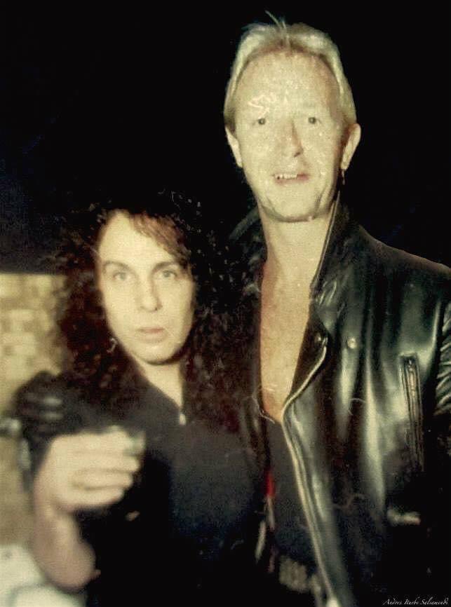 Love this shot of Ronnie and Rob. Great memories. 🤘🏼