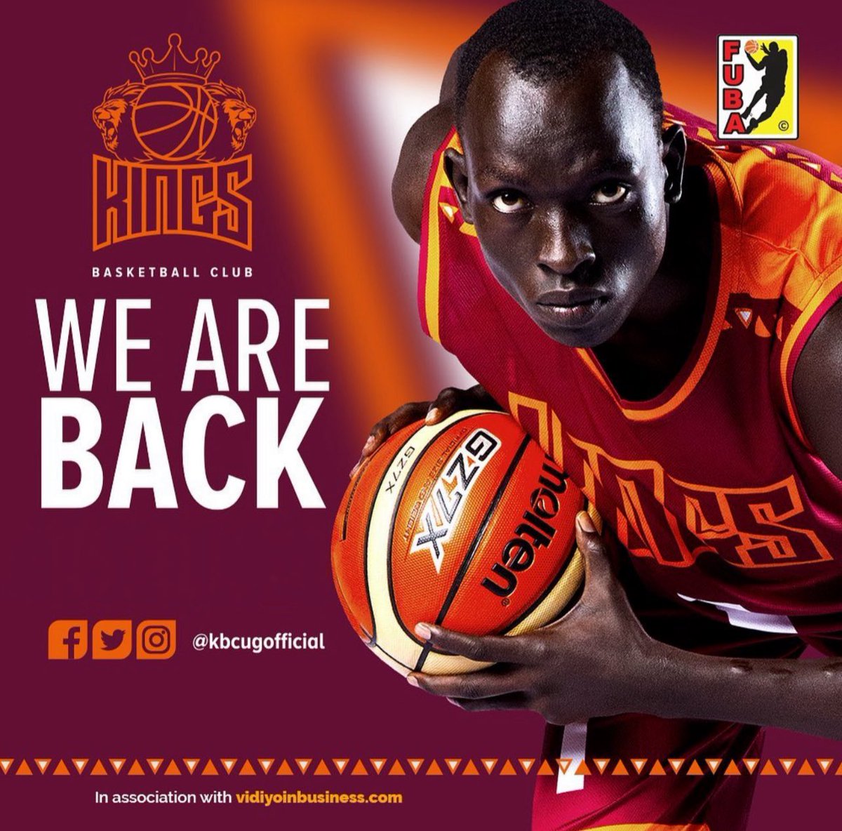 BASKETBALL IS BACK! 
#WeAreKingsUg