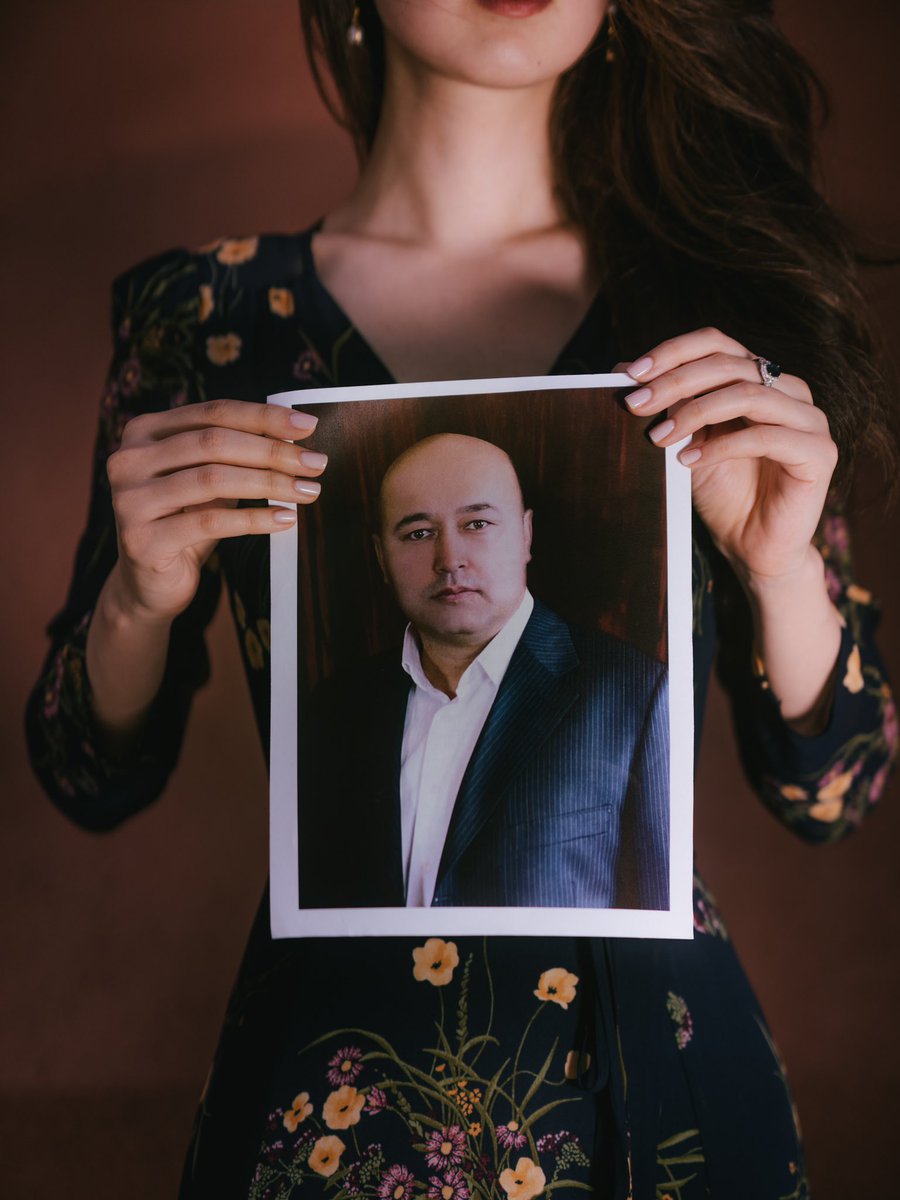 Dear Dad, happy birthday. It feels heavy to say it knowing how much you've endured. We’ve been separated for yrs due to the CCP's oppression of Uyghurs. The ache of missing you weighs on us all. We won't stop fighting for your freedom, chanting #FreeYalqunRozi until you are free!