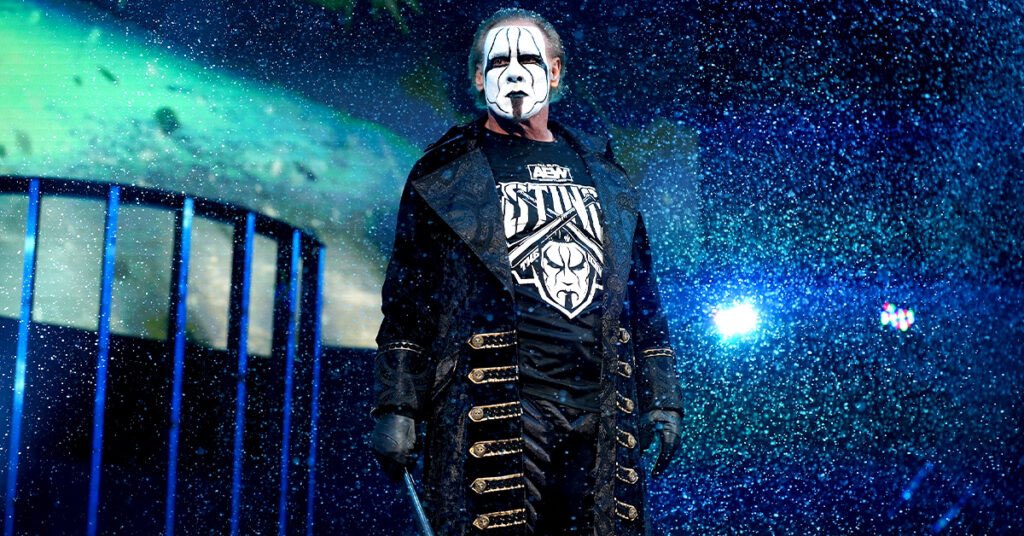WrestleOps's tweet photo. The icon Sting has officially retired.

#ThankYouSting https://t.co/ysyKqtmhN1