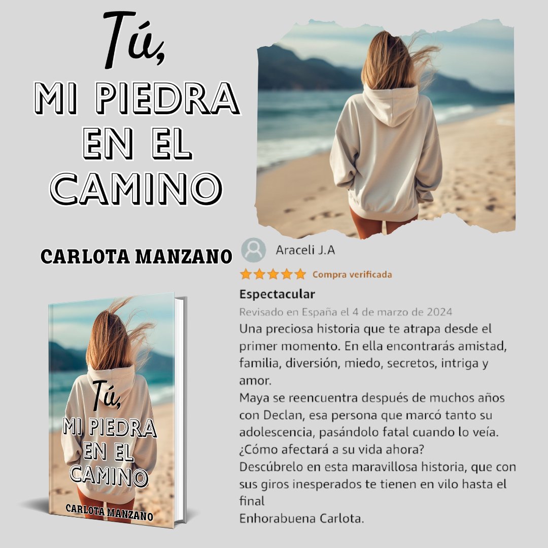 💕 RESEÑAS 💕

💖 Tú, mi piedra en el camino 💖

📚⏩ leer.la/B0CWTN5B77

🔹En Amazon y Kindle Unlimited🔹

Todas las #novelas de la autora aquí 💖⏩ relinks.me/CarlotaManzano

#lectura #libros #leer #amazon #kindleunlimited #kindle   #librosrecomendados #carlotamanzano