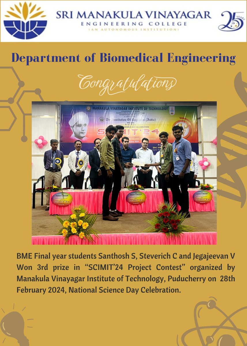 SMVEC2's tweet photo. #smvec #BME #achiviments #bestengineeringcollege https://t.co/VsFYpabFgW