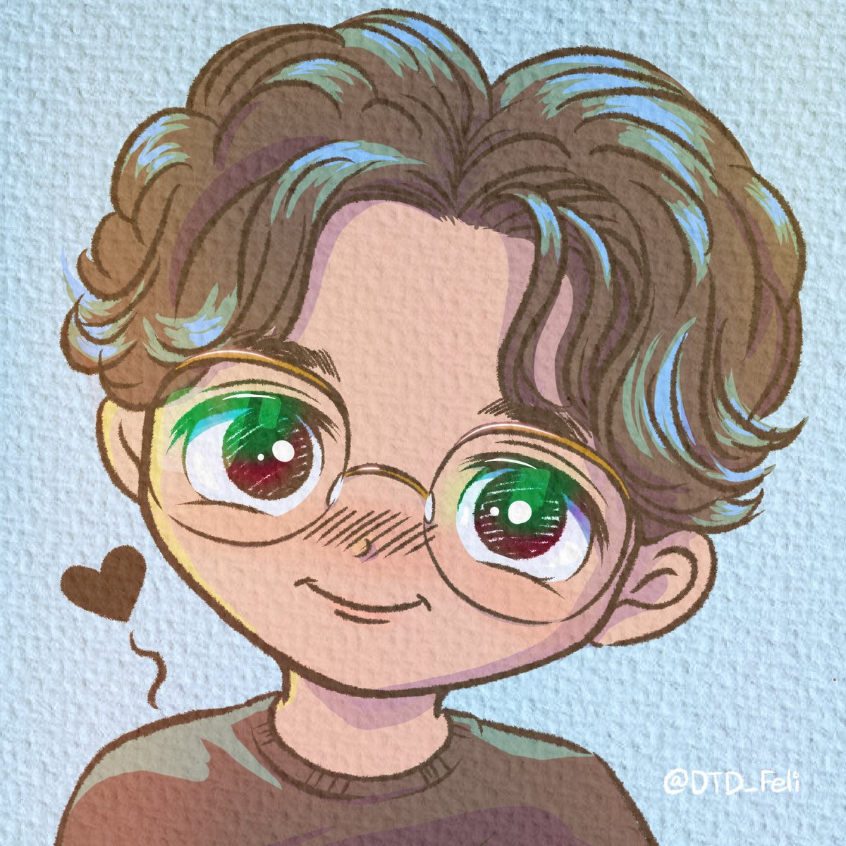 DTD_Feli's tweet photo. ในบันทึกบอกไว้ว่า… รอยยิ้มนี้เป็นของฉันเพียงผู้เดียว 💍 

#CommissionTH #Commission #Chibi #รับวาดรูปจิบิ #commissionart #CHIBI #FANART https://t.co/wEQrFDJfYl
