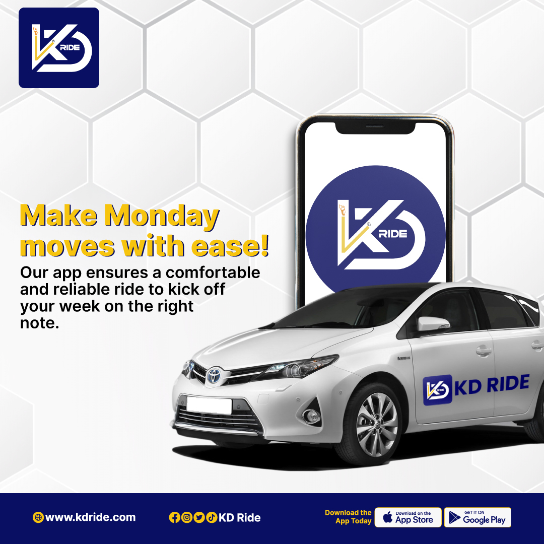 kd_ride's tweet photo. Move with ease. Move with convenience. Choose KD Ride and see the difference.
#rideapp #KDRide #tumechanuka #UkoSorted #ridewithpurpose #RideNaKDRide https://t.co/p4iShNk25f