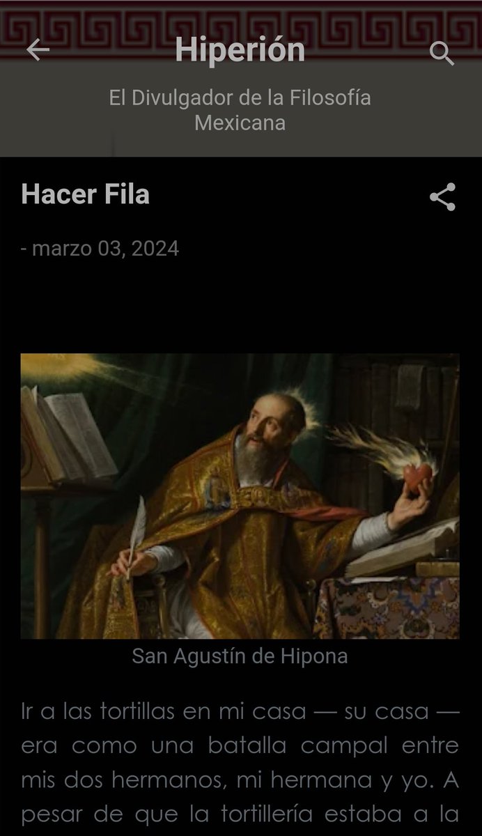 ElHiperion's tweet photo. Les comparto la meditación de esta semana. Las filas como un espacio filosófico. 
https://t.co/7QYxjOcrxW https://t.co/8FJPZZSa4t