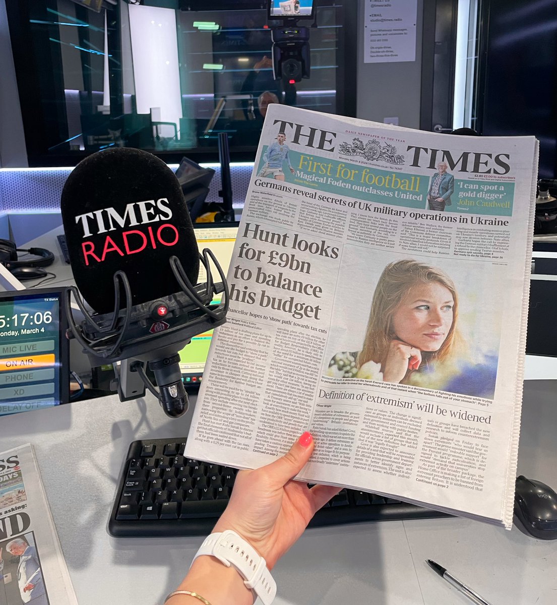 Good morning! Great to be back for Early Breakfast! Today… @TimesRadio: 💷 Budget week @terrystiastny 🇺🇸 🇮🇱 Kamala Harris calls for an immediate ceasefire @mrconfino 🌊 The RNLI have been saving lives at sea for 200 years 📰 @AlexTPet reviews 🍫 Rising cost of coco @KevM5