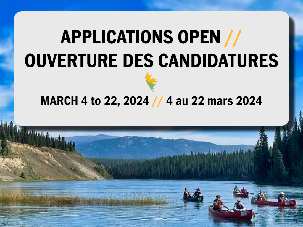 Nous acceptons maintenant les candidatures pour le #ForumDeBanffXXIII, qui aura lieu du 5 au 7 septembre 2024 à #Whitehorse, au #Yukon. La date limite de dépôt des candidatures est fixée au vendredi 22 mars 2024 à 12h00 (midi) HAE. banffforum.ca/the-forum/curr… #BanffForum
