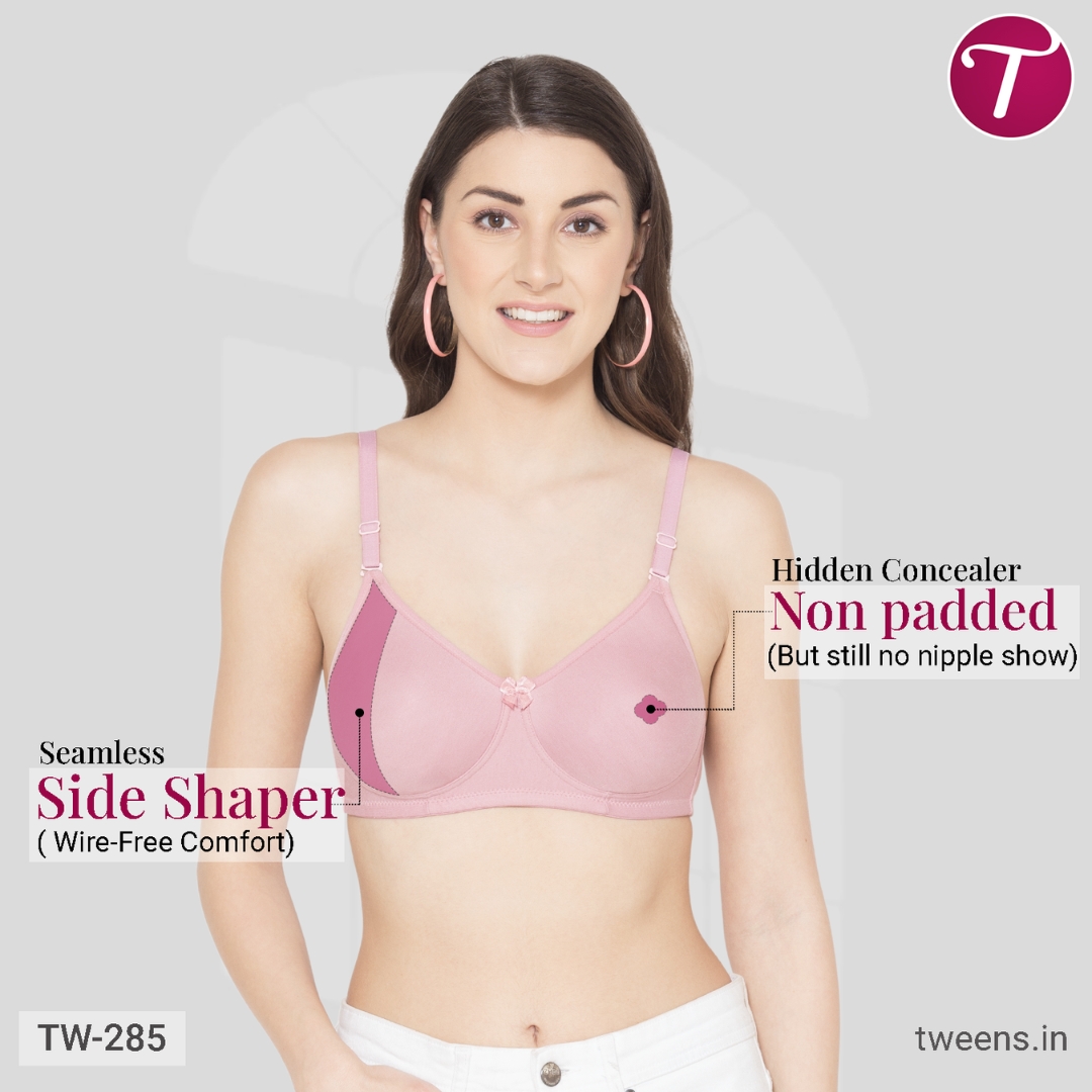 tweens_in's tweet photo. Embrace everyday comfort with our Non-Padded Concealer Bra.🌹Smooth, supportive, and seamlessly 🪶under any outfit for confidence that lasts all day.💕
Product featured: TW285
Price: ₹320
#TWEENScomfort #StyleEssentials #bralove #BraConfidence #everydaybra #summerspring #softer https://t.co/F3irhzb5oB