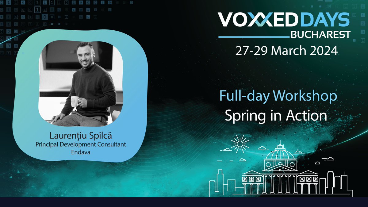 Calling all #developers and #spring enthusiasts! Join us for an immersive full-day workshop with <a href="/laurspilca/">Laur Spilca @laurspilca.bsky.social</a> to dive deep into advanced topics from the internals of the Spring Framework to the cutting-edge features of Spring Boot.  Details here: romania.voxxeddays.com/spring-worksho…