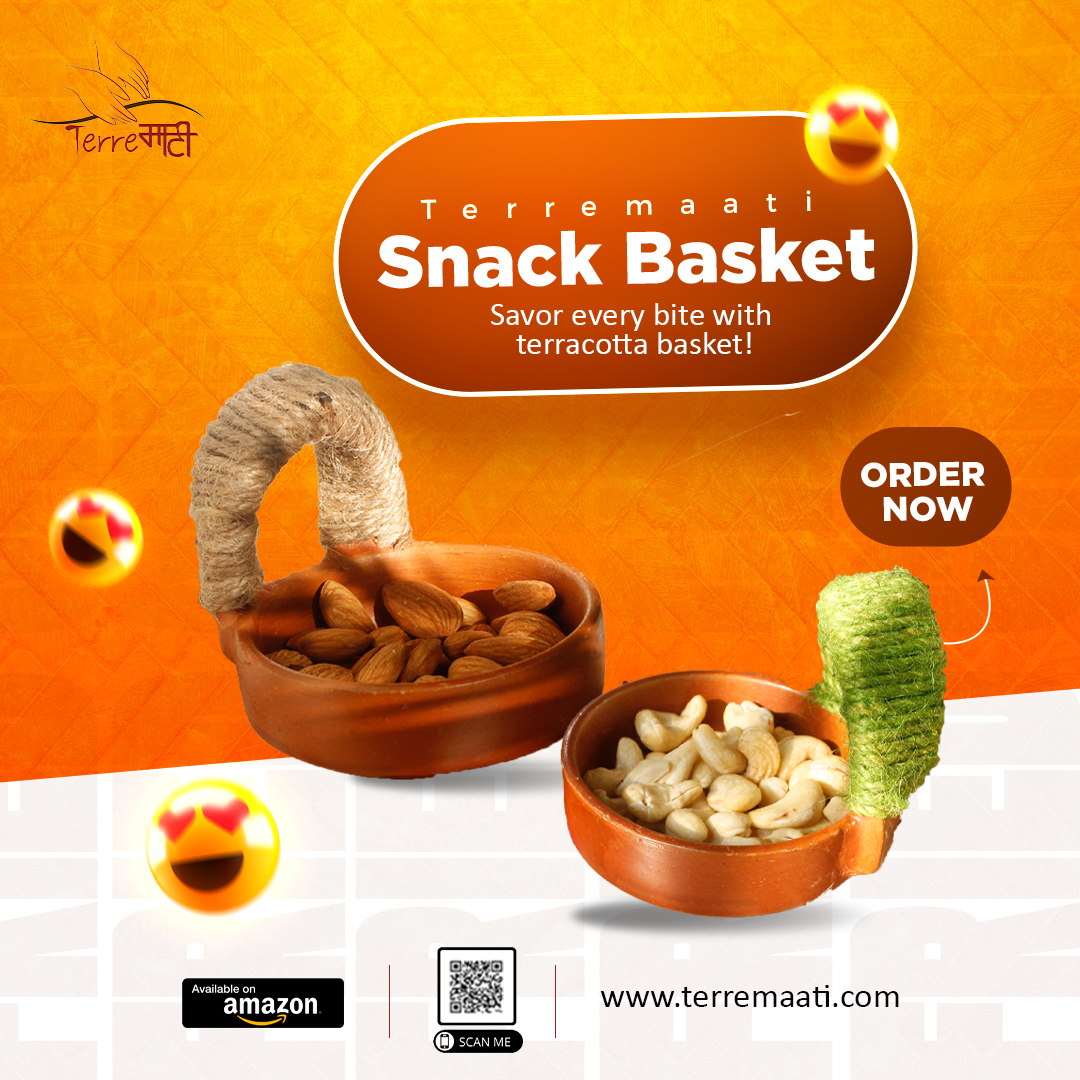 terremaati's tweet photo. Snack Game Strong, Terracotta Style! 💪 Step into Terremaati Snack Sanctuary and Let Your Taste Buds Dance with Delight. ❤️

#snackbasket #snackbaskets #terracotta #giftbasket #giftingideas #homemade #ceremics #terremaati #terremaatiproducts https://t.co/rWsyK06C3o