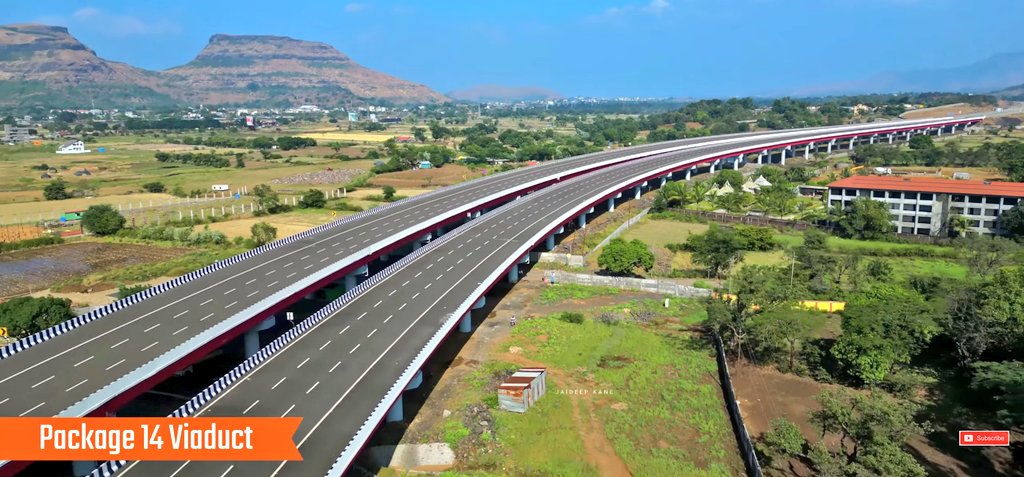 Mumbai-Nagpur Samruddhi #Expressway update.

The beautiful 25 Km section from Bharvir to Igatpuri is now open for traffic from today!

With this, 625 kilometers out of the total 701 kilometers is now operational. The last 76 Km section will be opened later this year.

PC: Jaideep