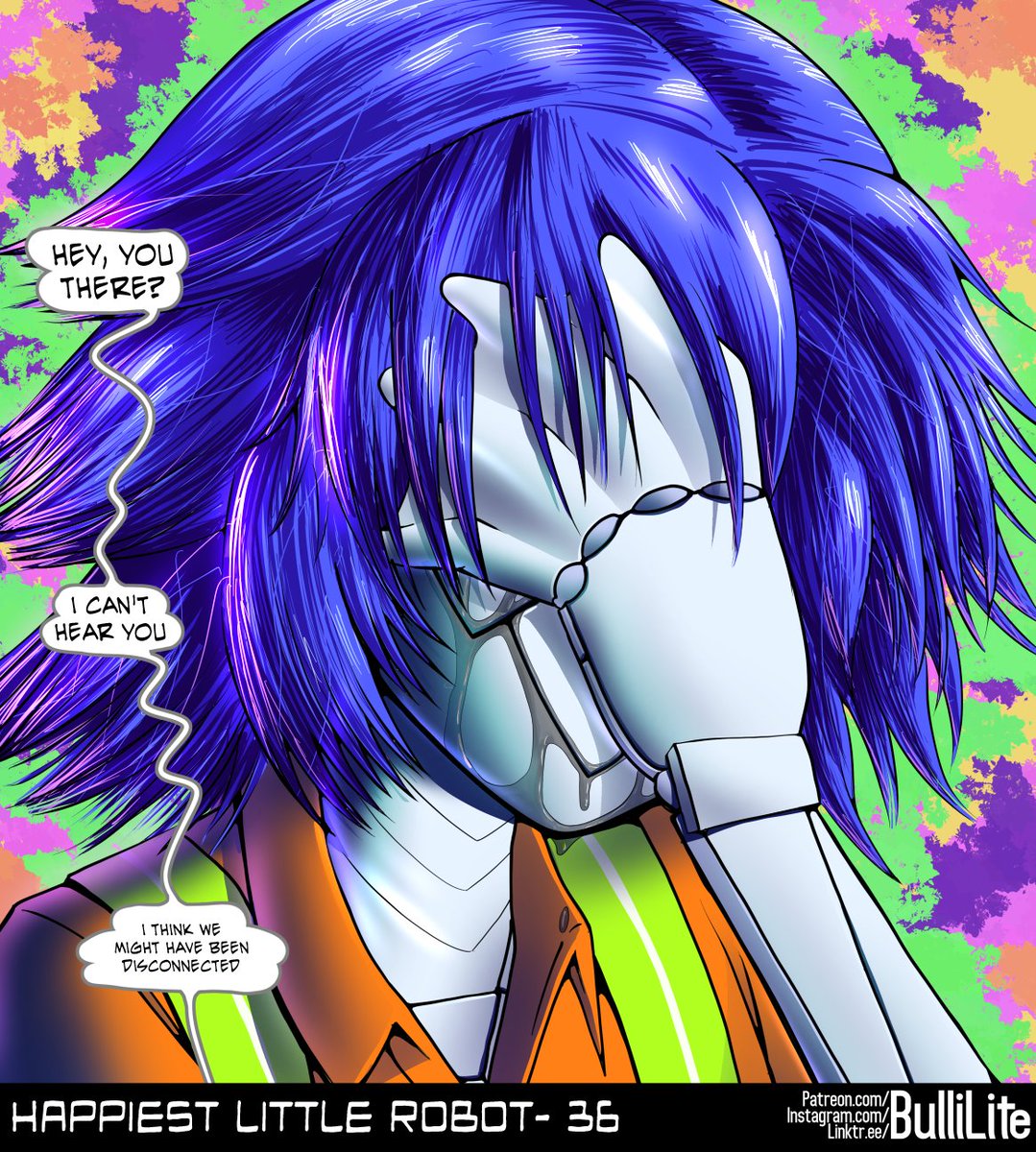 Happiest Little Robot Comic - 36

Relief