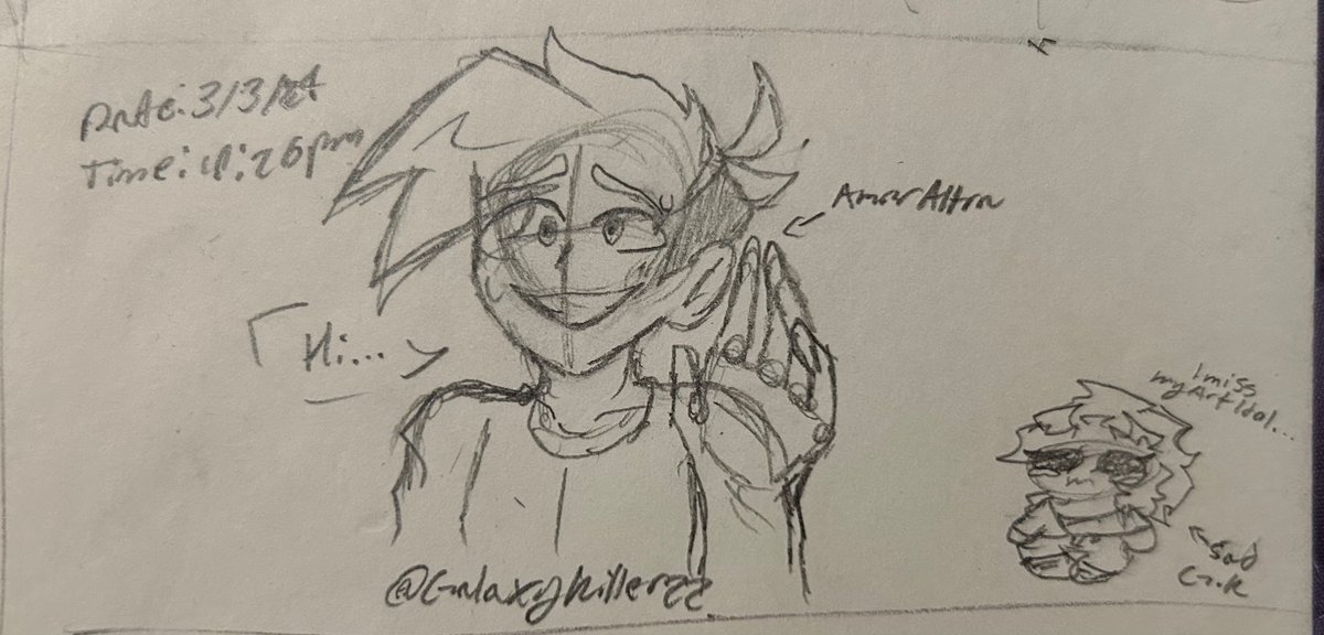 Galaxykiller_22's tweet photo. Does anyone miss AmorAltra…. I do..
#amoraltra #doodle #myart https://t.co/bQxatNhqSk