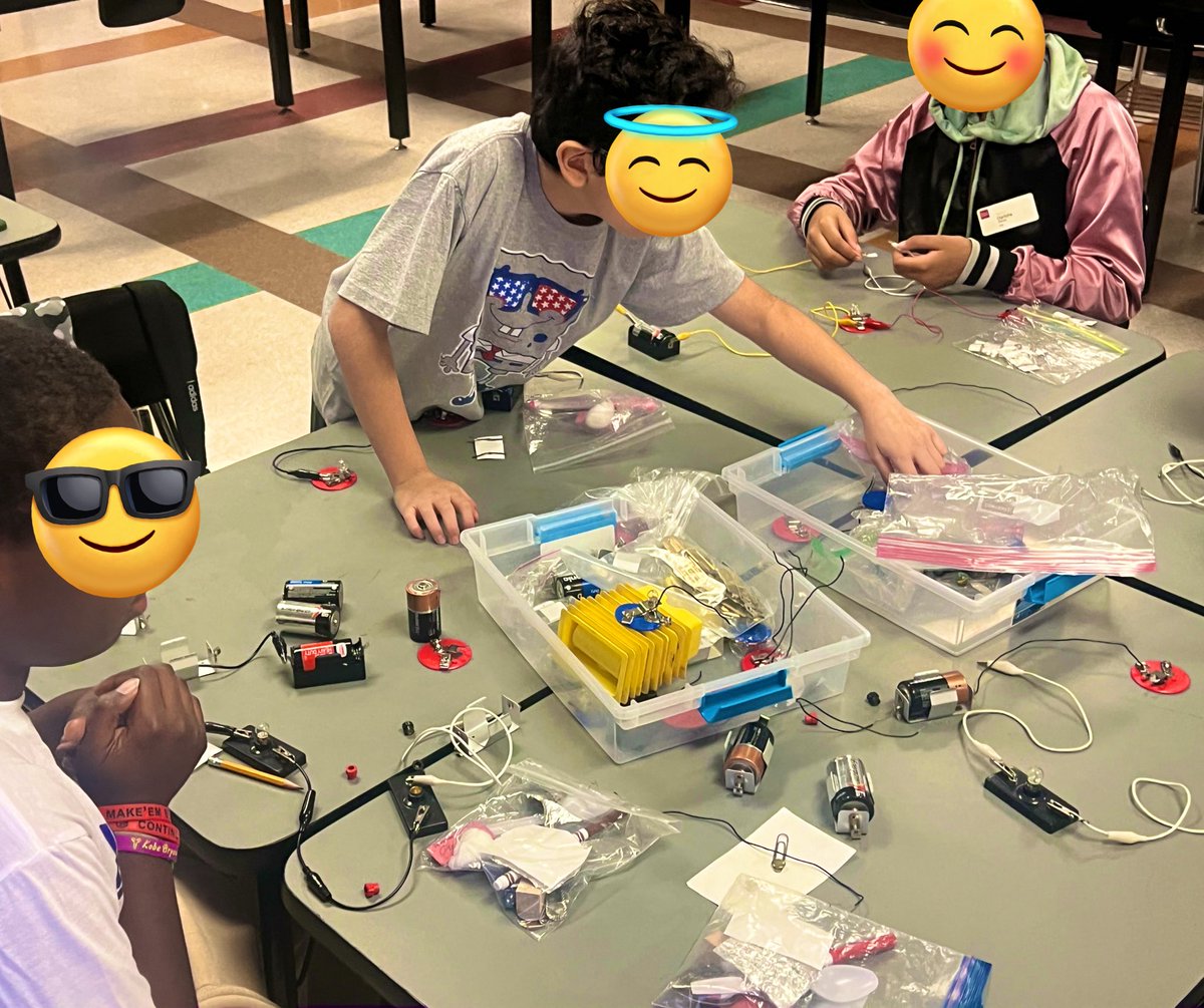 Excited to see my 5th graders dive into complex circuits with hands-on learning! 💡🔌 Integrating real-world applications sparks their curiosity and understanding. Check out one of their creations below! #STEMeducation #HandsOnLearning #FutureEngineers"