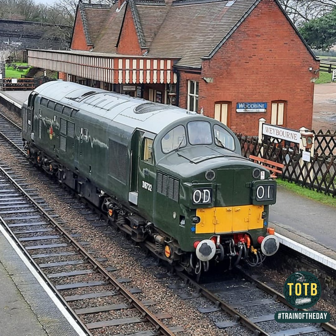 🚆 This is the North Norfolk Railway’s preserved Class 37 - and it is beastly.

🟢 Built in 1962, D6732 has recently been running as part of the NNR’s driver experience days.

⭐️ 14/10 - Hellfire. 
 
📸 Weybourne Traction Group

#trainoftheday #totb #trains #diesel #class37