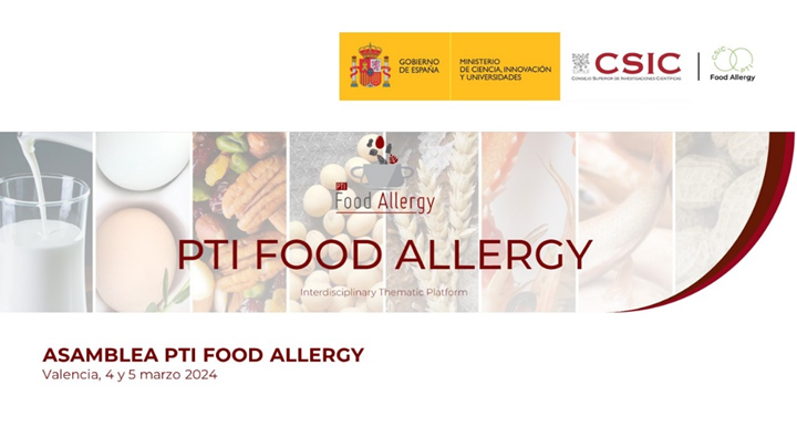 CSIC_VAACT's tweet photo. 📢La PTI @PtiFood celebra su asamblea en @CSICval, y cuenta con la participación de 10 grupos de investigación @CSIC @uvigo, que trabajan en detección y caracterización de #alérgenos alimentarios y en análisis de #mecanismosinmunes relacionados con #alergias.
#PTIfoodallergy #PTI https://t.co/9RBBACCDPq