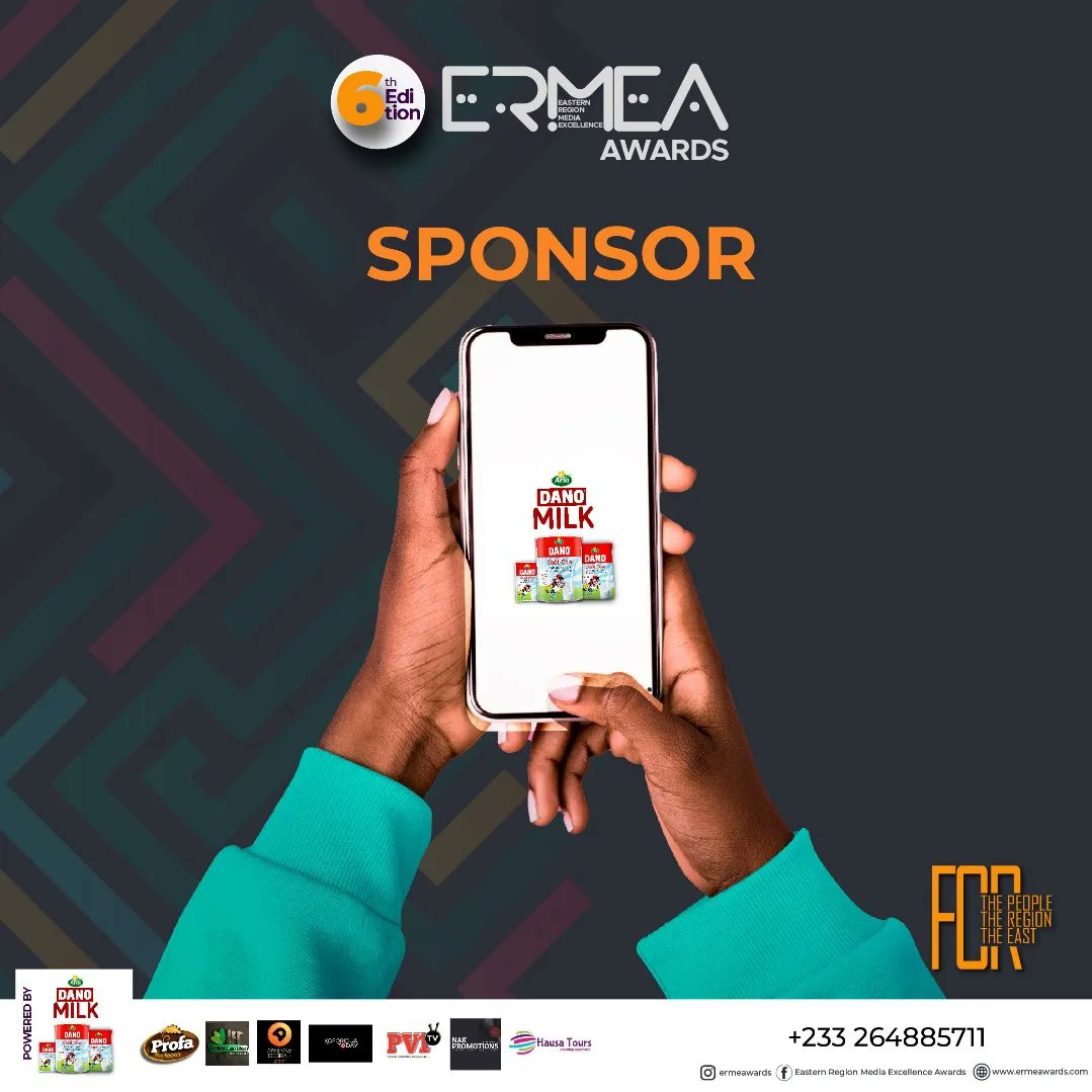 ermeawards's tweet photo. We would like to acknowledge our dear sponsors for this years Edition for coming on board to support us make this years edition successful. We are ever grateful for believing in our dream and vision to acknowledge and recognize our media personalities in the region. #ERMEA https://t.co/ZzttEbbUtD