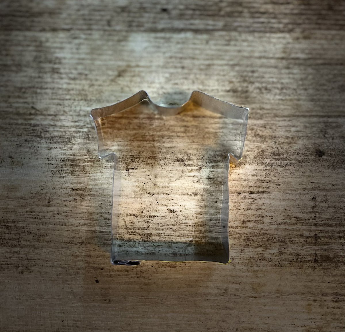 極秘ミッション用の型をアルミ板作った