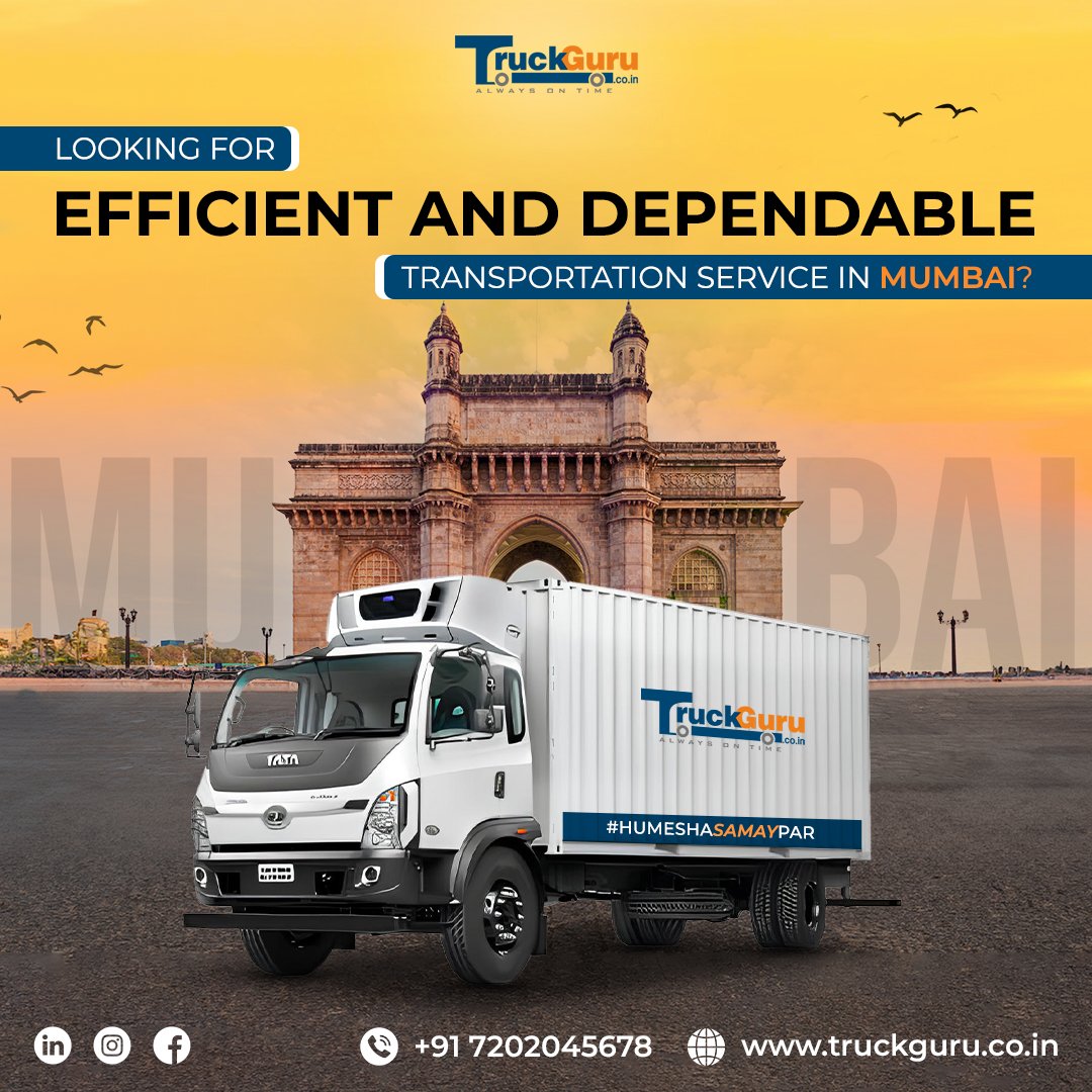TruckGuruindia's tweet image. Are you Looking Logictics services in Mumbai ? 

Trust TruckGuru for dependable Mumbai transportation solutions, utilizing modern vehicles, advanced tech, and skilled professionals for seamless business operations.

Call now : +91 7202045678

#truck #logictics #Mumbai